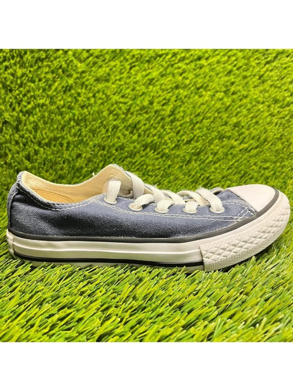 Converse Chuck Taylor All Star OX Low Boys Size 12C Blue Athletic Shoes Sneakers